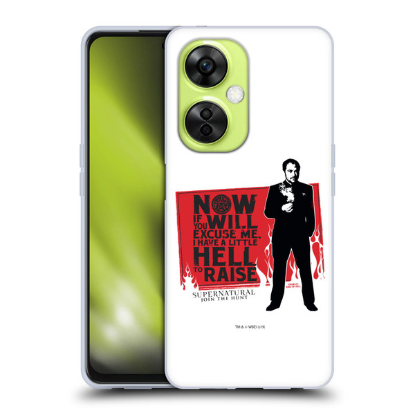 Supernatural Graphic Sam, Dean & Castiel Soft Gel Case for OnePlus Nord CE 3 Lite 5G