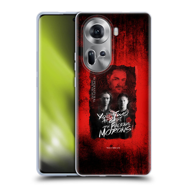 Supernatural Graphic Castiel Soft Gel Case for OPPO Reno11
