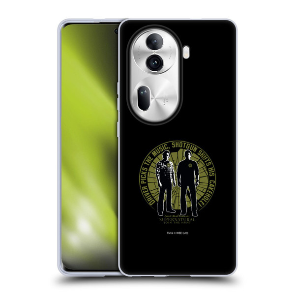 Supernatural Graphic Sam & Dean Soft Gel Case for OPPO Reno11 Pro
