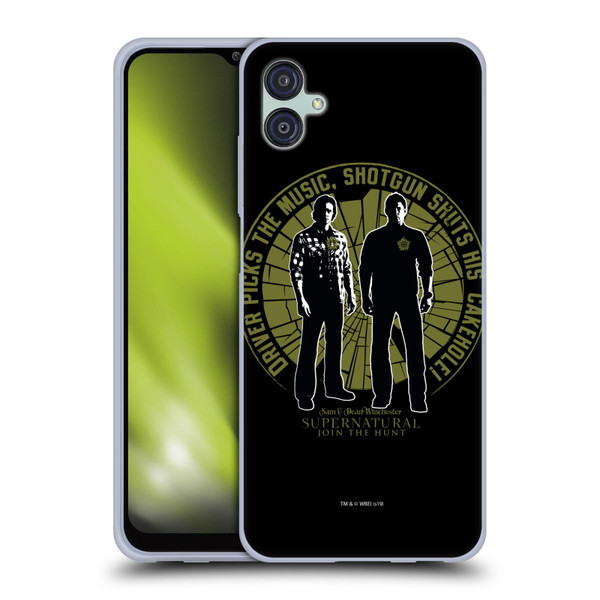 Supernatural Graphic Sam & Dean Soft Gel Case for Samsung Galaxy M04 5G / A04e