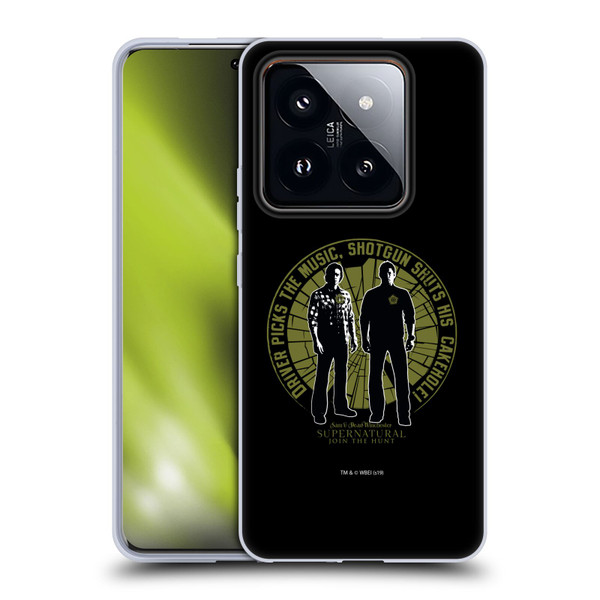 Supernatural Graphic Sam & Dean Soft Gel Case for Xiaomi 14 Pro