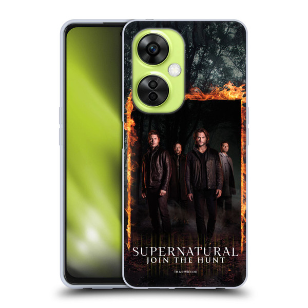 Supernatural Key Art Sam, Dean, Castiel & Crowley Soft Gel Case for OnePlus Nord CE 3 Lite 5G
