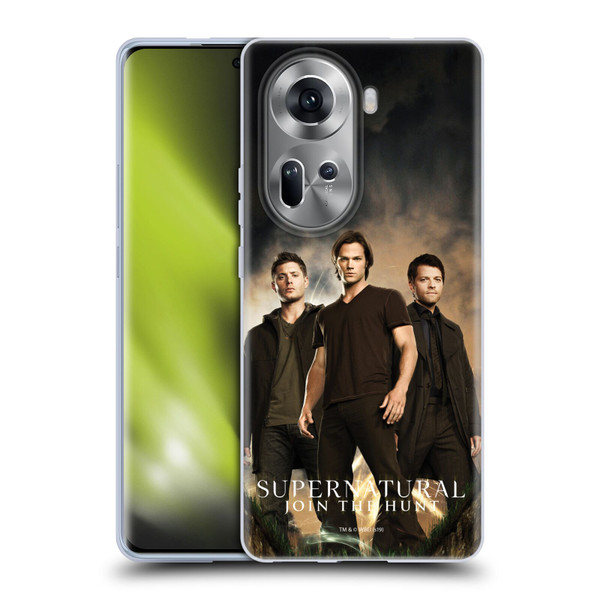 Supernatural Key Art Sam, Dean & Castiel 2 Soft Gel Case for OPPO Reno11