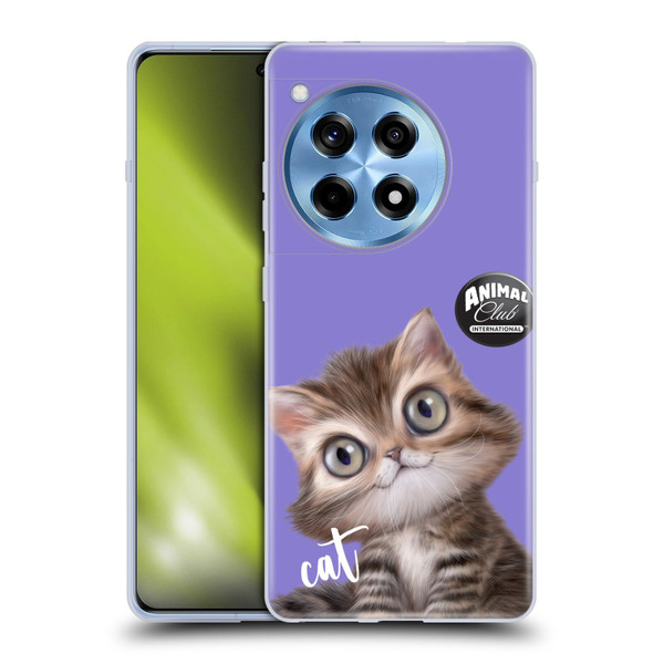 Animal Club International Faces Persian Cat Soft Gel Case for OnePlus 12R