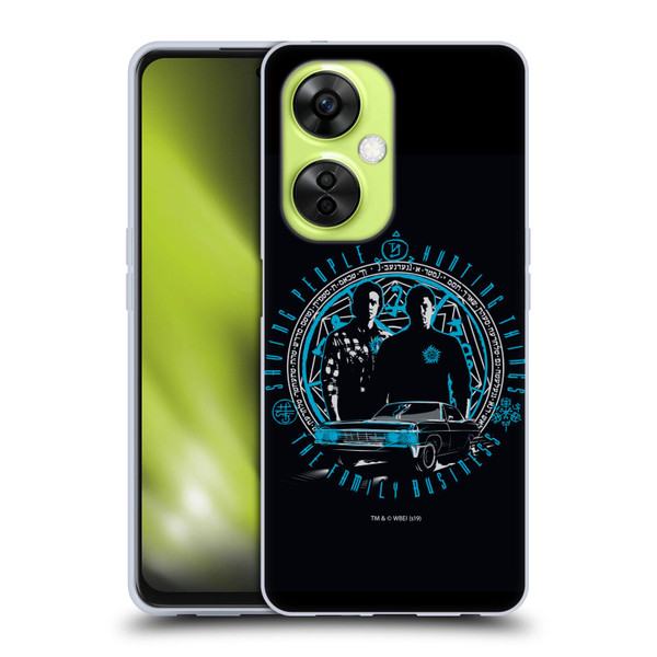 Supernatural Vectors Dean & Sam Business Soft Gel Case for OnePlus Nord CE 3 Lite 5G