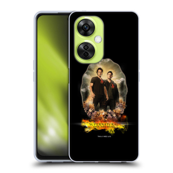 Supernatural Vectors Dean & Sam Halo Soft Gel Case for OnePlus Nord CE 3 Lite 5G