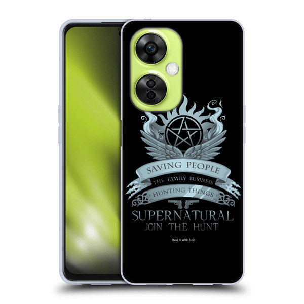 Supernatural Vectors Saving People Logo Soft Gel Case for OnePlus Nord CE 3 Lite 5G