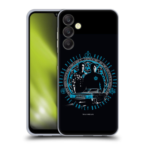 Supernatural Vectors Dean & Sam Business Soft Gel Case for Samsung Galaxy A25 5G
