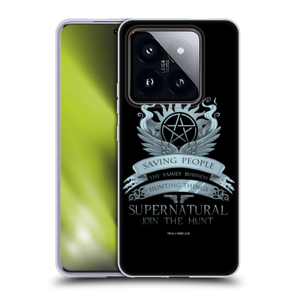 Supernatural Vectors Saving People Logo Soft Gel Case for Xiaomi 14 Pro