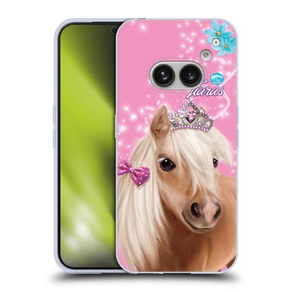 Animal Club International Royal Faces Horse Soft Gel Case for Nothing Phone (2a)