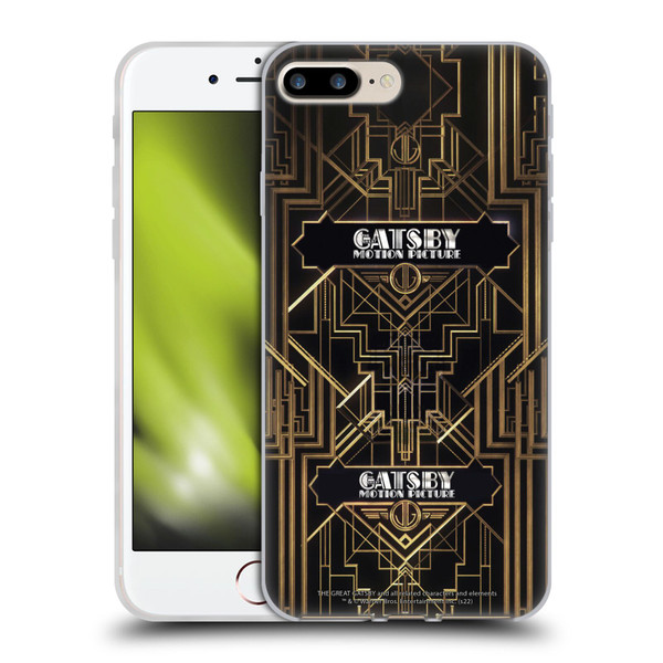 The Great Gatsby Graphics Poster 1 Soft Gel Case for Apple iPhone 7 Plus / iPhone 8 Plus