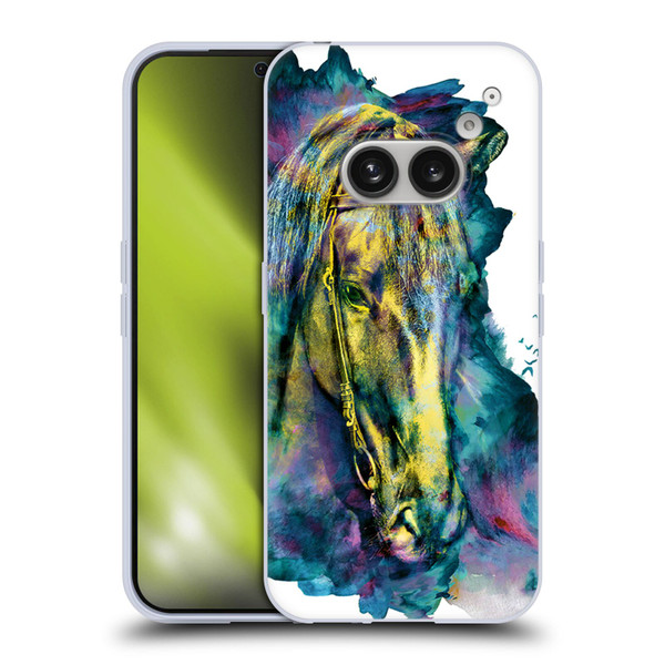 Riza Peker Animals Horse Soft Gel Case for Nothing Phone (2a)