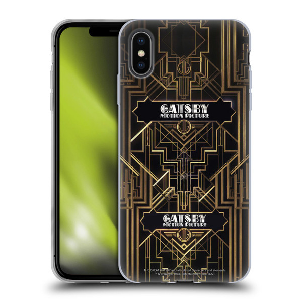The Great Gatsby Graphics Poster 1 Soft Gel Case for Apple iPhone XS Max