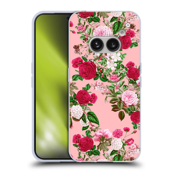 Riza Peker Florals Romance Soft Gel Case for Nothing Phone (2a)