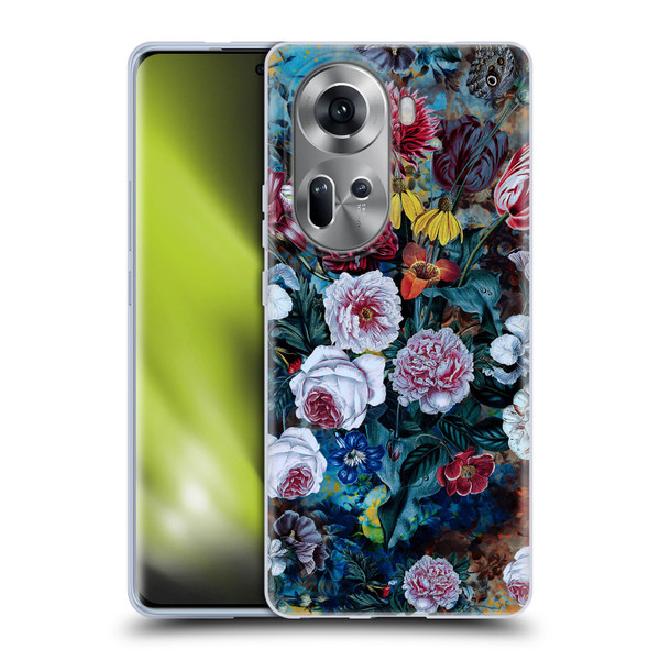 Riza Peker Florals Full Bloom Soft Gel Case for OPPO Reno11