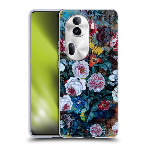 Riza Peker Florals Full Bloom Soft Gel Case for OPPO Reno11 Pro