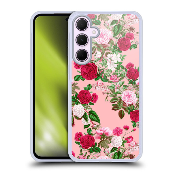Riza Peker Florals Romance Soft Gel Case for Samsung Galaxy A35 5G