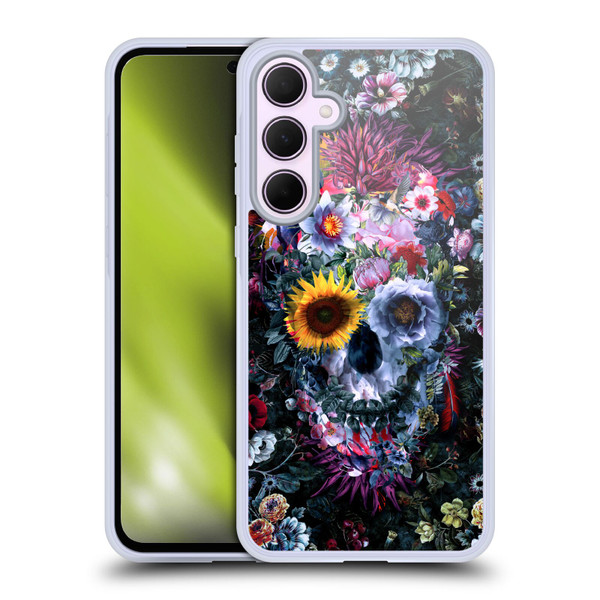 Riza Peker Skulls 9 Skull Soft Gel Case for Samsung Galaxy A35 5G