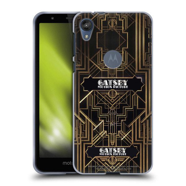 The Great Gatsby Graphics Poster 1 Soft Gel Case for Motorola Moto E6