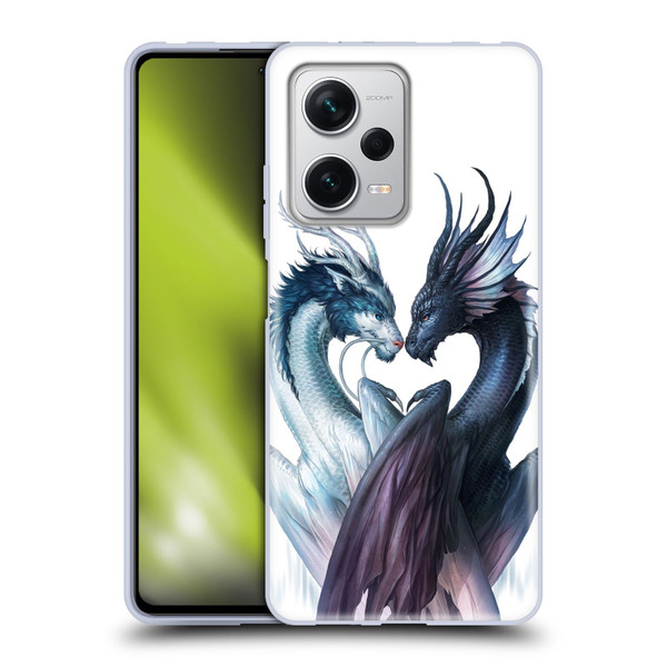 Jonas "JoJoesArt" Jödicke Wildlife 2 Yin And Yang Dragons Soft Gel Case for Xiaomi Redmi Note 12 Pro+ 5G