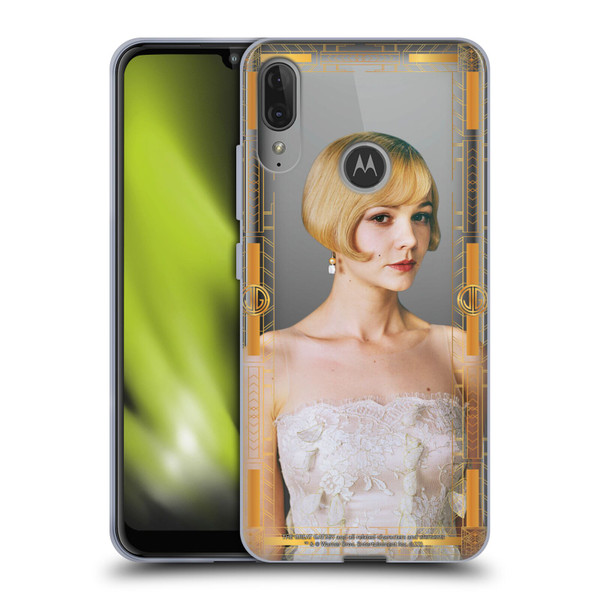 The Great Gatsby Graphics Daisy Soft Gel Case for Motorola Moto E6 Plus