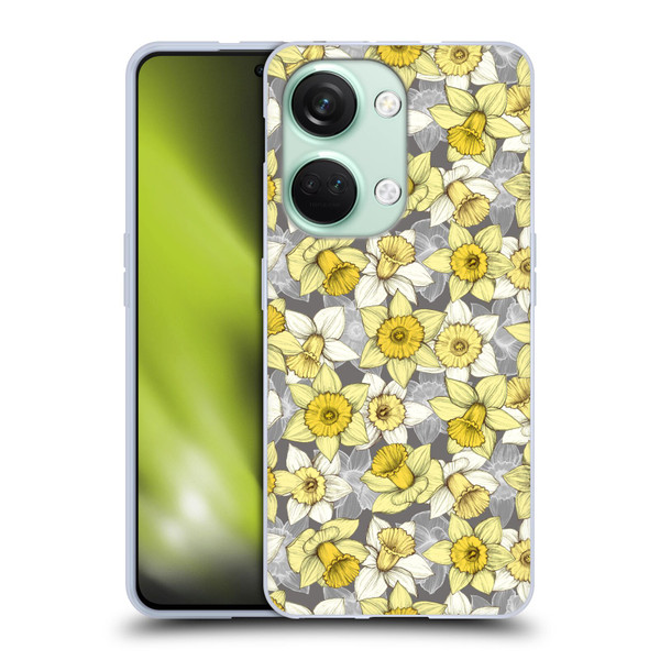 Micklyn Le Feuvre Florals Daffodil Daze Soft Gel Case for OnePlus Nord 3 5G