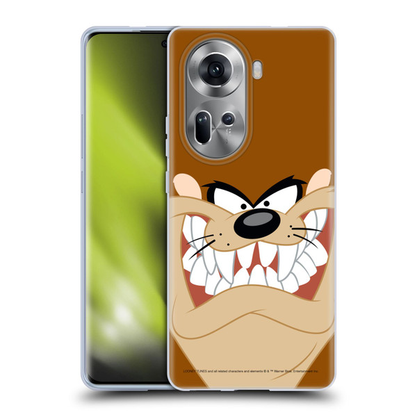 Looney Tunes Full Face Tasmanian Devil Soft Gel Case for OPPO Reno11