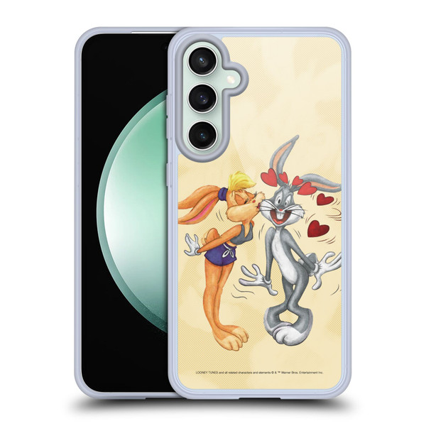 Looney Tunes Season Bugs Bunny And Lola Bunny Soft Gel Case for Samsung Galaxy S23 FE 5G