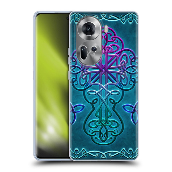 Brigid Ashwood Crosses Celtic Soft Gel Case for OPPO Reno11