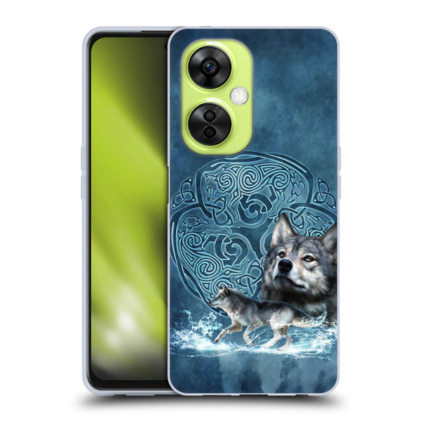 Brigid Ashwood Celtic Wisdom Wolf Soft Gel Case for OnePlus Nord CE 3 Lite 5G