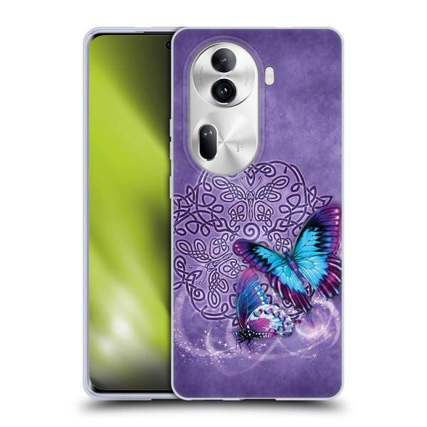Brigid Ashwood Celtic Wisdom Butterfly Soft Gel Case for OPPO Reno11 Pro