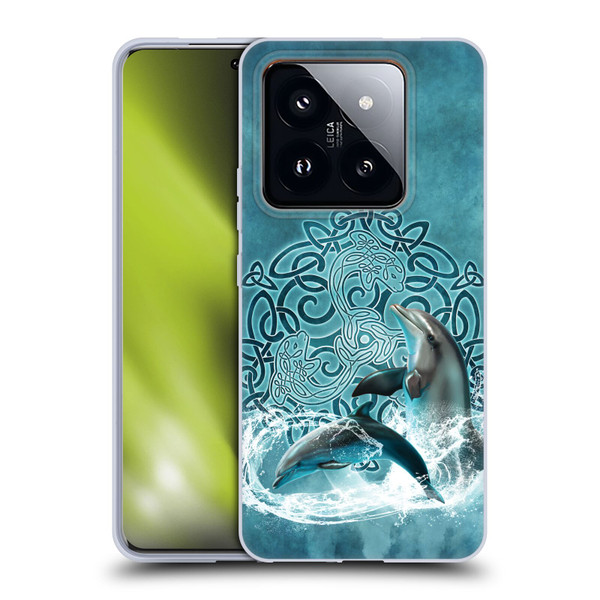 Brigid Ashwood Celtic Wisdom Dolphin Soft Gel Case for Xiaomi 14 Pro