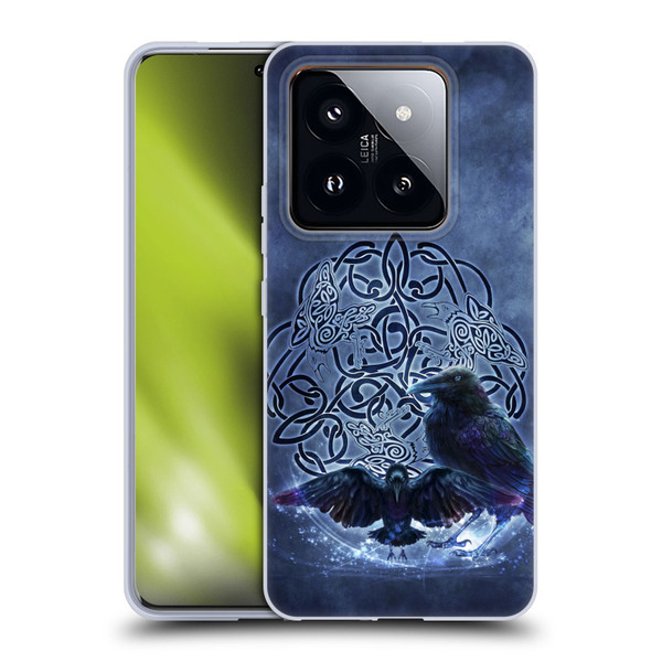 Brigid Ashwood Celtic Wisdom Raven Soft Gel Case for Xiaomi 14 Pro