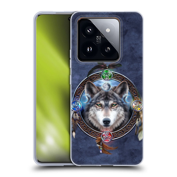 Brigid Ashwood Celtic Wisdom Wolf Guide Soft Gel Case for Xiaomi 14 Pro