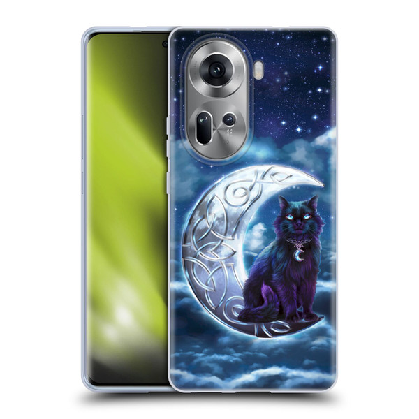 Brigid Ashwood Celtic Wisdom 2 Black Cat Soft Gel Case for OPPO Reno11