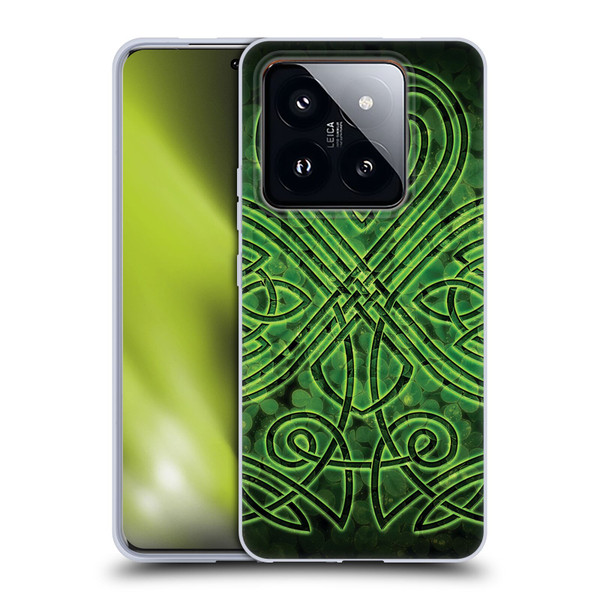 Brigid Ashwood Celtic Wisdom 3 Irish Shamrock Soft Gel Case for Xiaomi 14 Pro