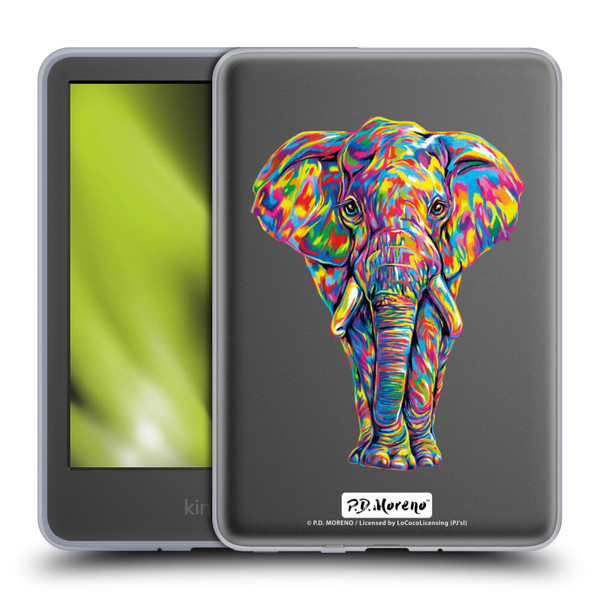 P.D. Moreno Animals Elephant Soft Gel Case for Amazon Kindle 11th Gen 6in 2022