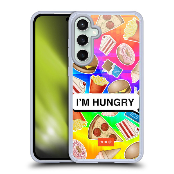 emoji® Food Hungry Soft Gel Case for Samsung Galaxy S23 FE 5G