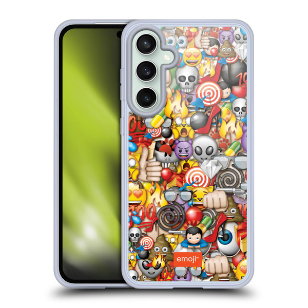 emoji® Full Patterns Assorted Soft Gel Case for Samsung Galaxy S23 FE 5G