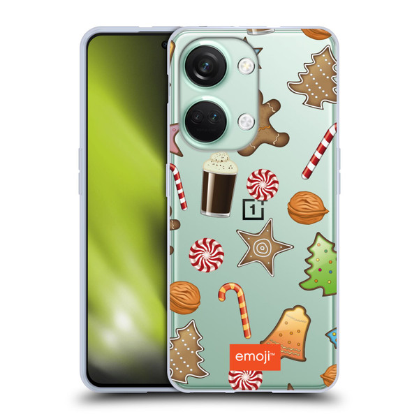 emoji® Winter Wonderland Christmas Cookies Soft Gel Case for OnePlus Nord 3 5G