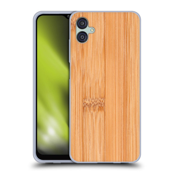 PLdesign Wood And Rust Prints Light Brown Bamboo Soft Gel Case for Samsung Galaxy M04 5G / A04e