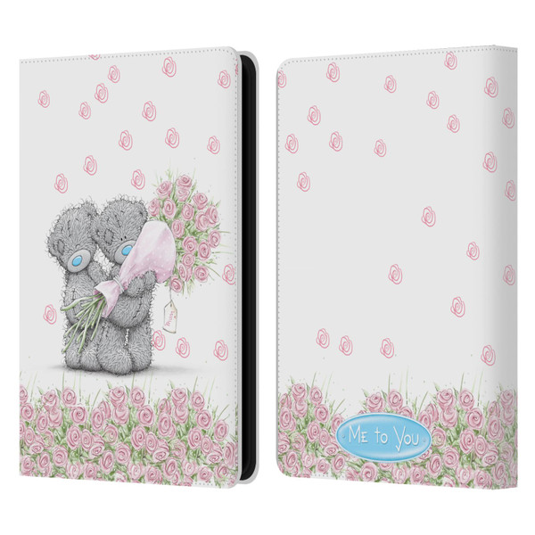 Me To You ALL About Love Pink Roses Leather Book Wallet Case Cover For Amazon Kindle Paperwhite 5 (2021)