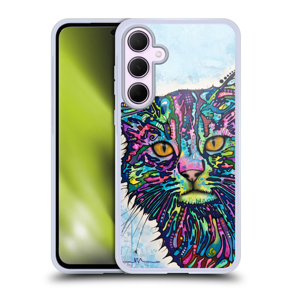 Dean Russo Cats Diligence Soft Gel Case for Samsung Galaxy A35 5G