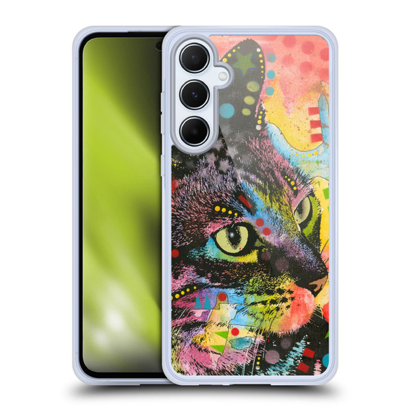 Dean Russo Cats Napy Soft Gel Case for Samsung Galaxy A55 5G