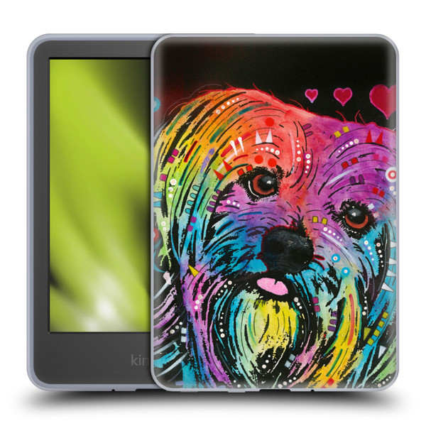 Dean Russo Dogs Yorkie Soft Gel Case for Amazon Kindle 11th Gen 6in 2022