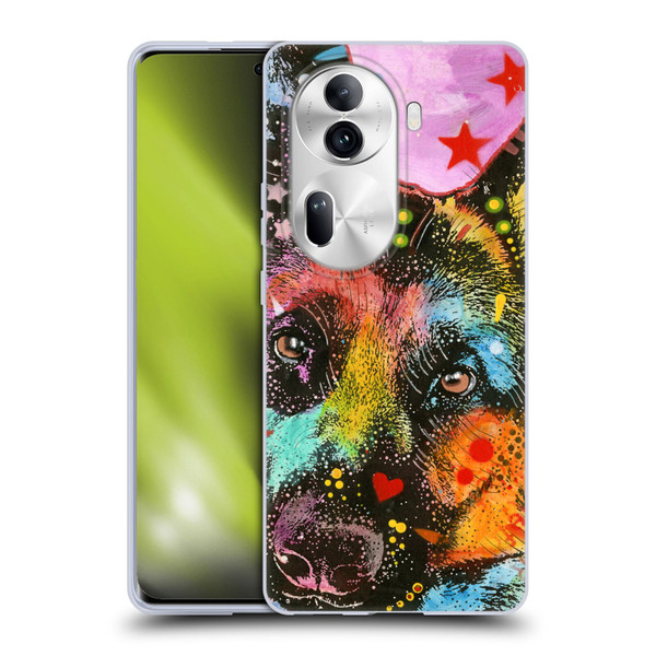 Dean Russo Dogs German Shepherd Soft Gel Case for OPPO Reno11 Pro