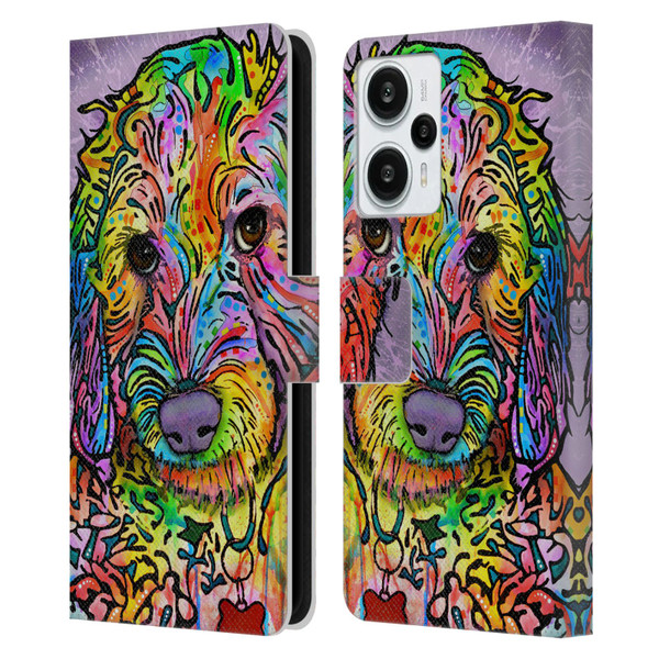 Dean Russo Dogs 3 Sweet Poodle Leather Book Wallet Case Cover For Xiaomi Redmi Note 12T