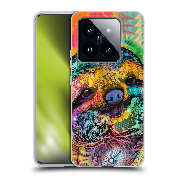 Dean Russo Wildlife 3 Sloth Soft Gel Case for Xiaomi 14 Pro