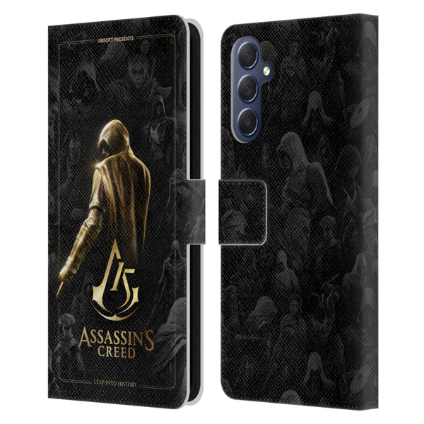 Assassin's Creed 15th Anniversary Graphics Key Art Leather Book Wallet Case Cover For Samsung Galaxy M54 5G