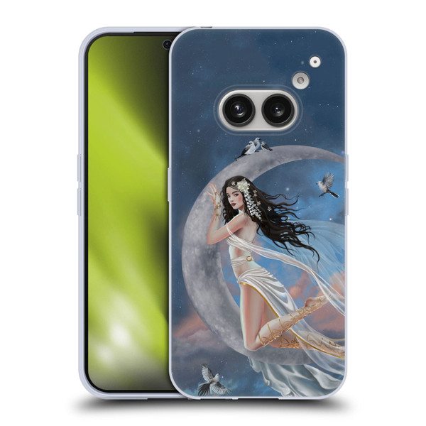 Nene Thomas Art Moon Lullaby Soft Gel Case for Nothing Phone (2a)